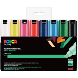POSCA Pigmentmarker PC-8K, 4er Etui