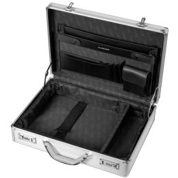 ALUMAXX Attaché-Koffer OCTAN, Aluminium, silber