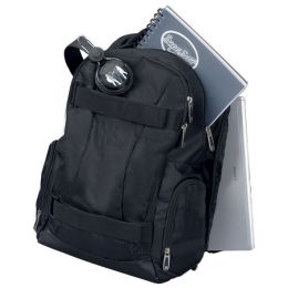 LiGHTPAK Schulrucksack HAWK, mit Notebookfach, schwarz