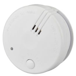 uniTEC Rauchmelder CE Mini, wei, Alarmsignal: ca. 85 dB