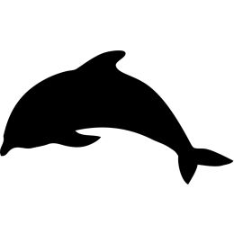 Securit Kreidetafel SILHOUETTE Delfin