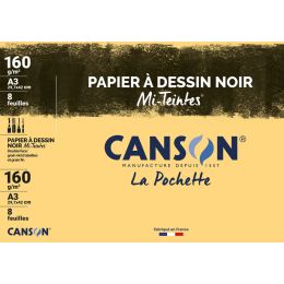 CANSON Zeichenpapier Mi-Teintes, DIN A3, leuchtende Farben