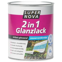 SUPER NOVA Glanzlack 2in1, reinwei, 2,5 Liter