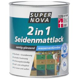 SUPER NOVA Seidenmattlack 2in1, reinwei, 375 ml