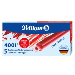 Pelikan Groraum-Tintenpatronen 4001 GTP/5, rot