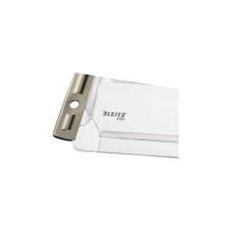LEITZ Maxi Prospekthllen Stabil, A4, PVC, genarbt, 0,17 mm