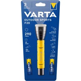 VARTA LED-Taschenlampe Outdoor Sports F20, 2 AA