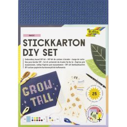 folia Stickkarton-Set, 175 x 245 mm, 300 g/qm, 25-teilig