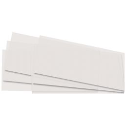 folia Transparentpapierzuschnitte, 155 x 370 mm, weiß