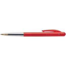 BIC Druckkugelschreiber M10, Strichfarbe: rot