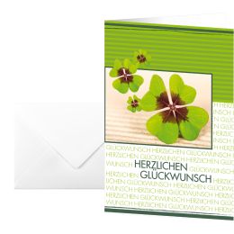sigel Glckwunschkarte Fortune, (B)115 x (H)170 mm