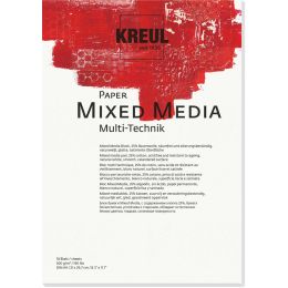 KREUL Künstlerblock Paper Mixed Media, DIN A4, 10 Blatt