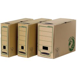 Fellowes BANKERS BOX EARTH Archiv-Schachtel, (B)100 mm