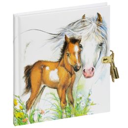 PAGNA Tagebuch Kleines Pony, 128 Blatt