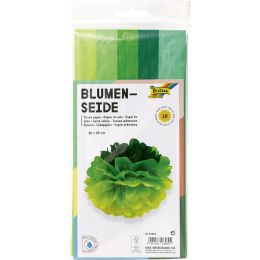 folia Seidenpapier, (B)500 x (H)700 mm, 20 g/qm, Mix grün
