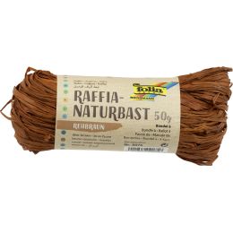 folia Raffia-Naturbast, 50 g, orange