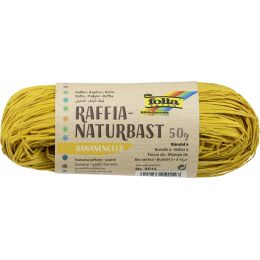 folia Raffia-Naturbast, 50 g, smaragdgrn