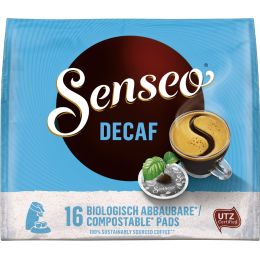 Senseo Kaffeepads DECAF - entkoffeiniert, 16er Packung