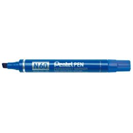 Pentel Permanent-Marker N60, blau, Keilpsitze