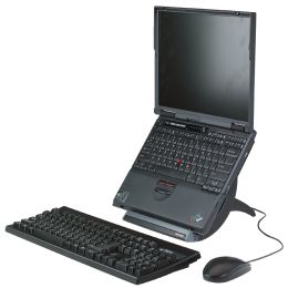 3M Notebook-Ständer LX550, aus Kunststoff, schwarz