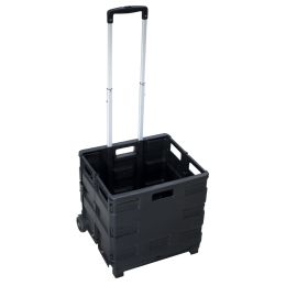 pavo Klapp-Transportkarre mit Klappbox, Tragkraft: bis 35 kg