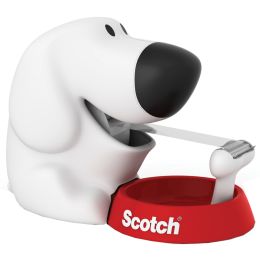 3M Scotch Tischabroller Dog, in Hundeform, bestckt