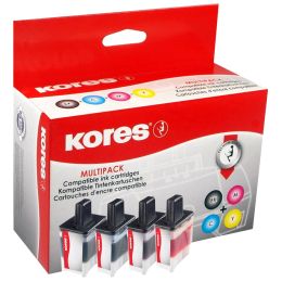 Kores Multi-Pack Tinte G1527 ersetzt Brother LC-127/125XL