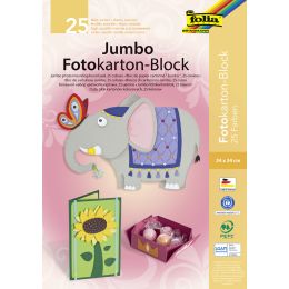 folia Jumbo Fotokartonblock, (B)240 x (H)340 mm, 300 g/qm