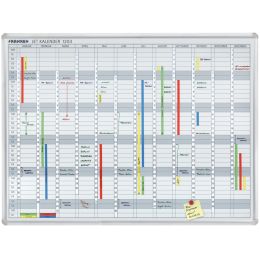 FRANKEN Planungstafel JetKalender, Jahreskalender, 12 Monate