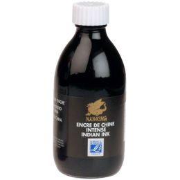 LEFRANC BOURGEOIS Tinte Nan-King, schwarz, Inhalt: 250 ml