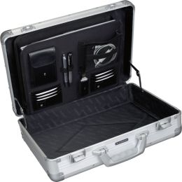 ALUMAXX Attach-Koffer VENTURE, Laptopfach, schwarz matt