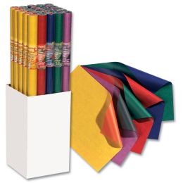 folia Geschenkpapier Bicolor, auf Rolle, Display