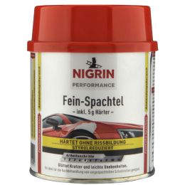 NIGRIN Performance Fein-Spachtel, 250 g, wei