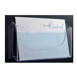 sigel Wand-Prospekthalter acrylic, Acryl, DIN A4 quer
