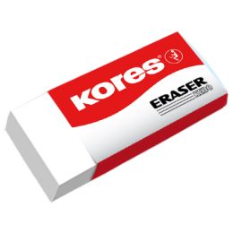 Kores Kunststoff-Radierer KE20, (B)60 x (T)21 x (H)10 mm