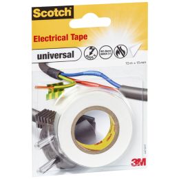 Scotch Isolierband universal, 15 mm x 10 m, gelb / grn