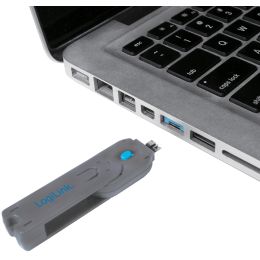 LogiLink USB Sicherheitsschloss, 1 Schlssel / 1 Schloss