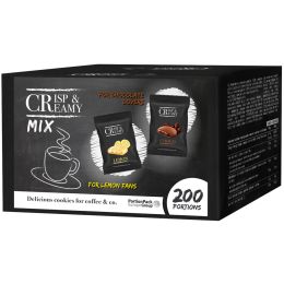 HELLMA Keksgebck Crisp & Creamy, im Karton