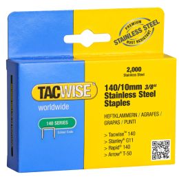 TACWISE Heftklammern 140/12 mm, Edelstahl, 2.000 Stck