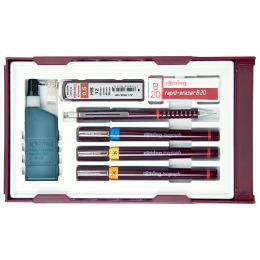 rotring Tuschefüller isograph College Set, 0,25 - 0,5 mm