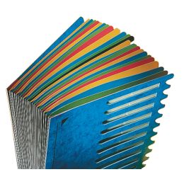 LEITZ Pultordner Deskorganizer Color, A4, 1-24/A-Z, blau