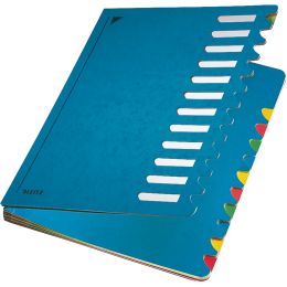LEITZ Pultordner Deskorganizer Color, A4, 1-24/A-Z, blau