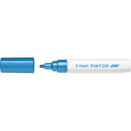 PILOT Pigmentmarker PINTOR, medium, metallic-blau