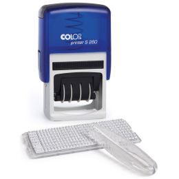 COLOP Datumstempel-Set Printer S260, blau