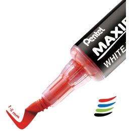 Pentel Whiteboard-Marker MAXIFLO Flex-Feel, rot